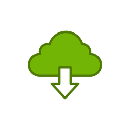 Cloud Download  Icon