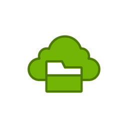 Cloud Folder  Icon