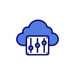 Cloud Adjustment  Icon