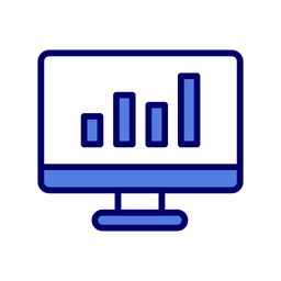 Online Analytics  Icon