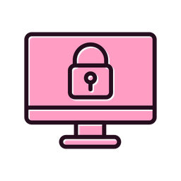 Computer Lock  Icon