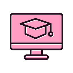 Online Graduation  Icon