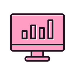 Online Analytics  Icon