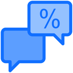 Discount Message  Icon