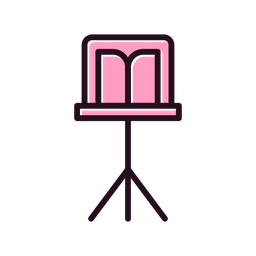 Music Stand  Icon