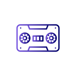 Audio Tape  Icon