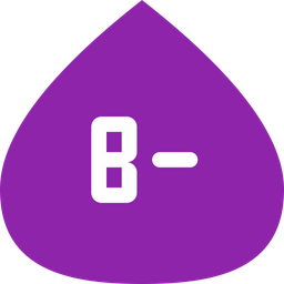 Blood type B minus  Icon