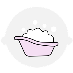 Baby Bath Set  Icon