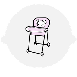 Baby Feeding Seat  Icon