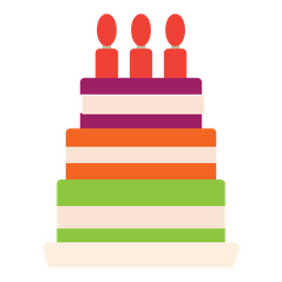 Candles Cake  Icon