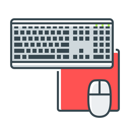 Keyboards And Mouse  Icon