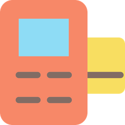 Card payment terminal  Icon