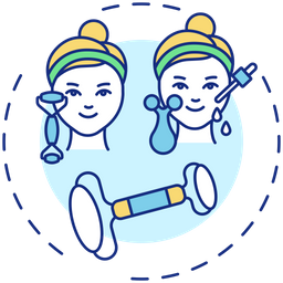 Face roller massage  Icon