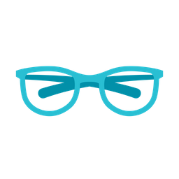 Blue glasses  Icon