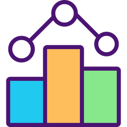 Business statistical  Icon