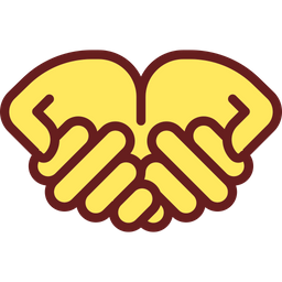 Begging hands  Icon