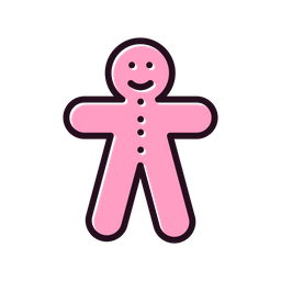 Gingerbread Man  Icon