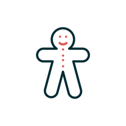 Gingerbread Man  Icon