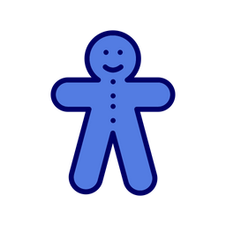 Gingerbread Man  Icon