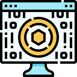 Nft Code  Icon