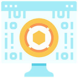 Nft Code  Icon