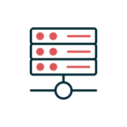 Rede de banco de dados  Ícone