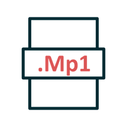 Mp 1 File  Icon