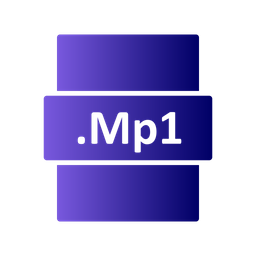 Mp 1 File  Icon