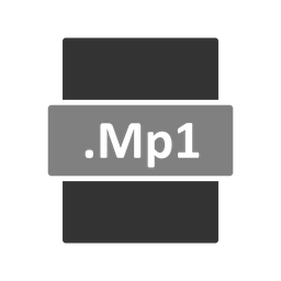 Mp 1 File  Icon