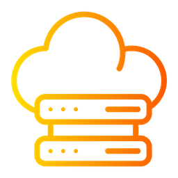 Cloud Server  Icon