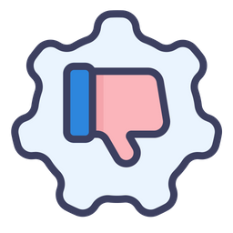 Dislike Badge  Icon