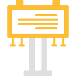 Advertisement Board  Icon