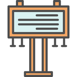 Advertisement Board  Icon