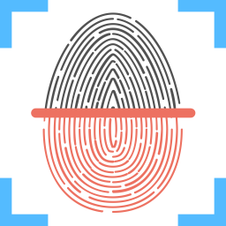 Fingerprint Scan  Icon