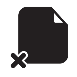 Broken File  Icon