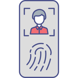 Biometric Device  Icon