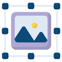 Crop Image  Icon