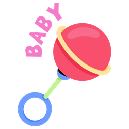 Baby Rattle  Icon