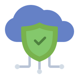 Secure Cloud  Icon