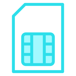 Sim Card Storage Icon