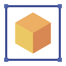 3 D Cube  Icon