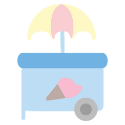 Ice cream cart  Icon