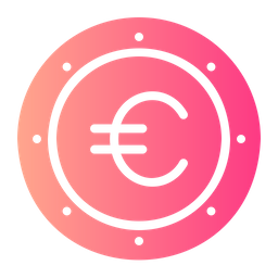 Euro Coin  Icon