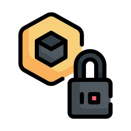 Blockchain Security  Icon