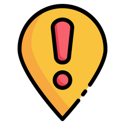 Pin de alerta  Icono