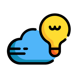 Cloud Idea  Icon