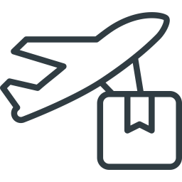 Flight shipping  Icon