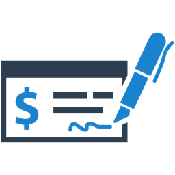 Cheque  Icon