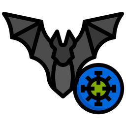 Virus transmitido por murciélagos  Icono