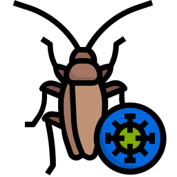 Virus transmitido por cucarachas  Icono